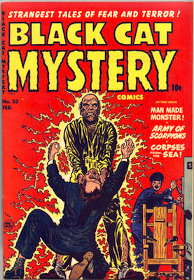Black Cat Mystery #33: Click Here for Values