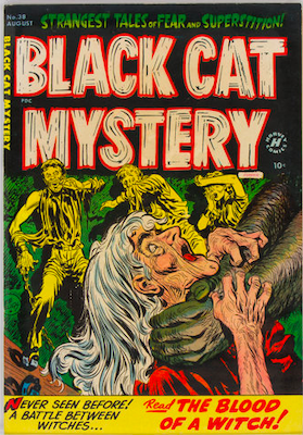 Black Cat Mystery #38: Click Here for Values