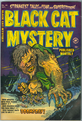 Black Cat Mystery #40: Click Here for Values