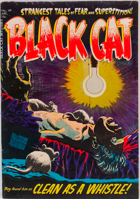 Black Cat Mystery #49: Click Here for Values