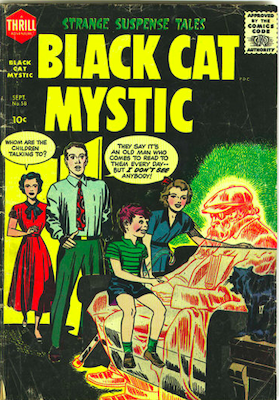 Black Cat Mystery #58: Click Here for Values