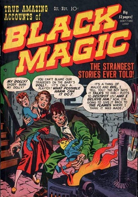 Black Magic #1 (1950): First issue of series; Jack Kirby cover. Click for value