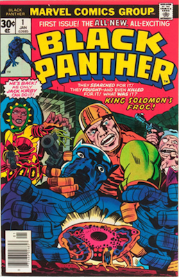 Black Panther #1, 1st Solo Title. Click for values