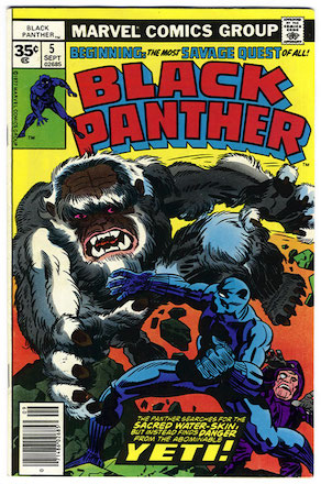 Black Panther #5 35c Price Variant