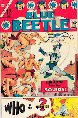 Blue Beetle #1 (Volume 3, 1967, Charlton). Click for values