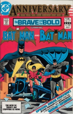 Origin and First Appearance, the Outsiders, Brave and the Bold #200, DC Comics, 1983. Click for value