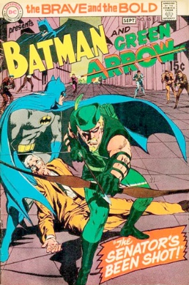 The Brave and The Bold #85 (September 1969): Green Arrow's New Look and New Costume. Click for value