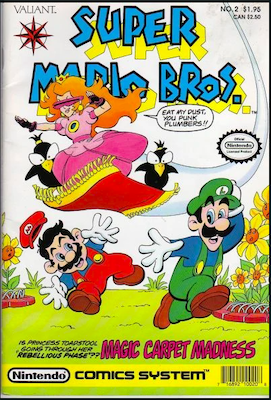 Super Mario Bros. Comics #2: Click Here for Values