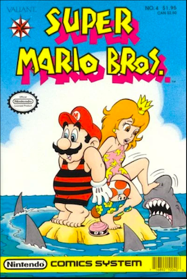 Super Mario Bros. Comics #4: Click Here for Values
