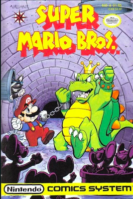 Super Mario Bros. Comics #6: Click Here for Values
