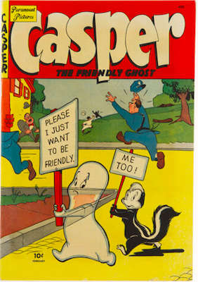 Casper the Friendly Ghost #2: Click Here for Values