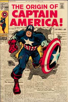 Captain America #109—Origin Retold. Click for value