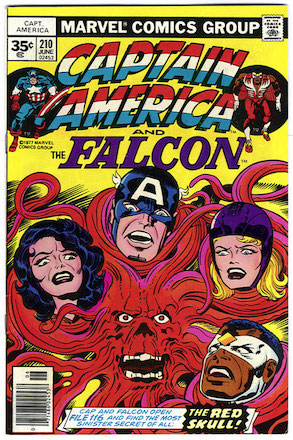 Captain America #210 Marvel 35c Price Variant