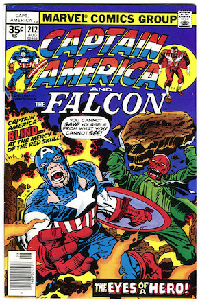 Captain America #212 35 Cent Price Variant