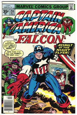 Captain America #214 35 Cent Price Variant