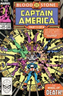 Origin and First Appearance, Crossbones, Captain America #359, Marvel Comics, 1989. Click for value