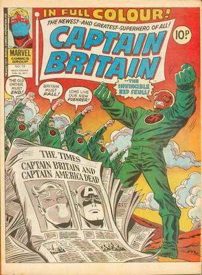 Captain Britain #19: Click Here for Values