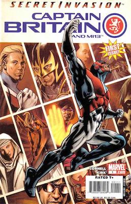 Captain Britain & MI:13 #1: Click Here for Values