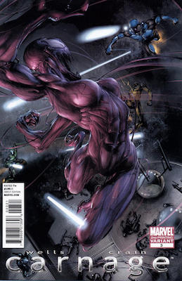 Carnage (2010) #3: 2nd Printing Variant. Click for values