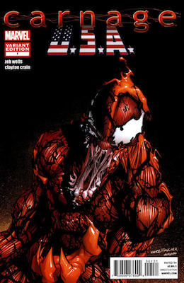 Carnage, U.S.A. #1 Variant. Click for values