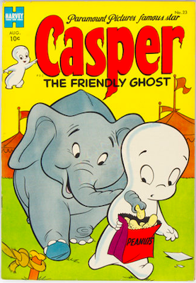 Casper the Friendly Ghost #23: Click Here for Values