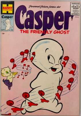 Casper the Friendly Ghost #36: Click Here for Values