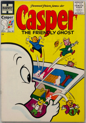 The Friendly Ghost Casper #38: Click Here for Values