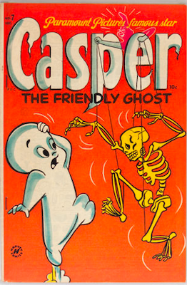 Casper the Friendly Ghost #7: Picks up numbering from the original St John series