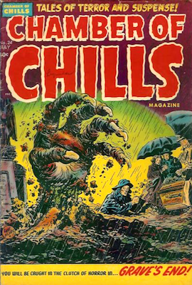 Chamber of Chills comics price guide