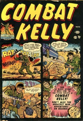 Combat Kelly by Atlas Comics. First series 1951-57. Click for values