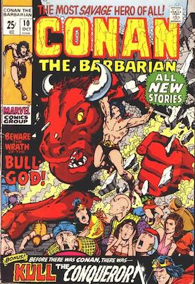 Conan the Barbarian #10: Click Here for Values