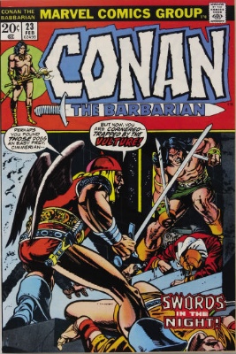 Conan the Barbarian #23 (February 1973): First Appearance, Red Sonja. Click for value