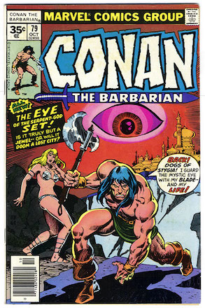 Conan the Barbarian #79 Marvel 35 Cent Price Variant
