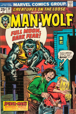 Marvel Horror Comics With Prices