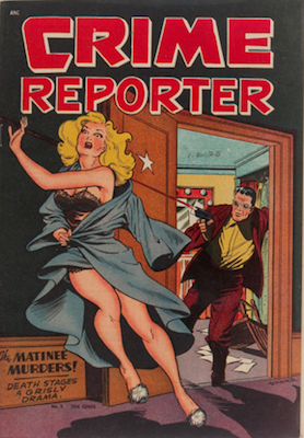 Crime Reporter #2: Matt Baker cover. Click for values