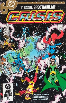 Crisis on Infinite Earths #1 (1985): First issue in series. Click for value