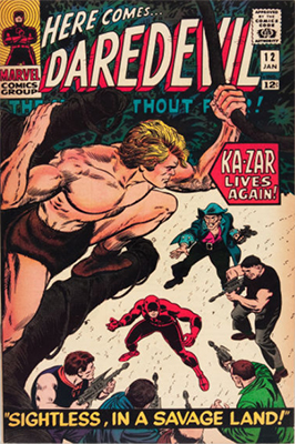 Click here to see the value of Daredevil Comics #12