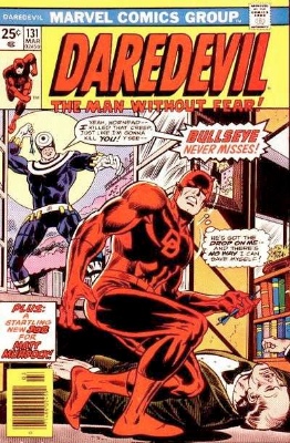 Daredevil #131 (March 1976): First Appearance of Bullseye. Click for values