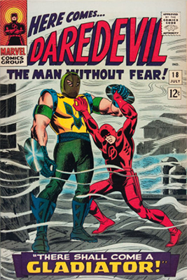 Click here to check the value of Daredevil Comic #18