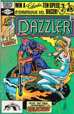 Dazzler #11: Click Here for Values