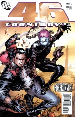 Origin and First Appearance, Forerunner, Countdown #46, DC Comics, 2007. Click for value