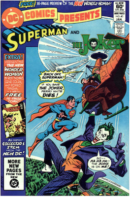 DC Comics Presents #41. Click for values.