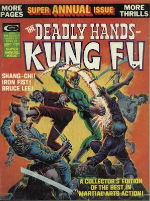 Deadly Hands of Kung-Fu Annual #1: Click Here for Value