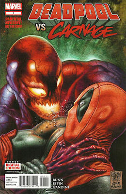 Deadpool vs Carnage (2014) #1. Click for values