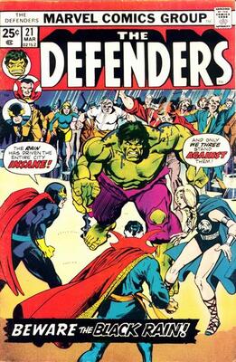 Defenders #21: Click Here for Values