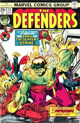 Defenders #22: Click Here for Values