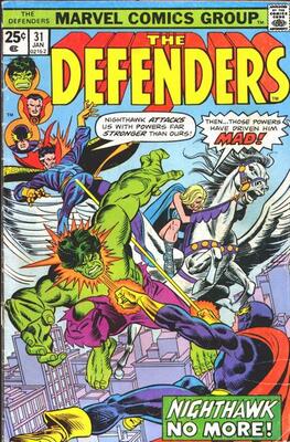 Defenders #31: Click Here for Values