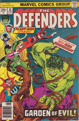 Defenders #36: Click Here for Values