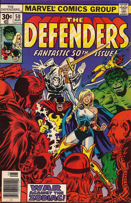 Defenders #50: Click Here for Values