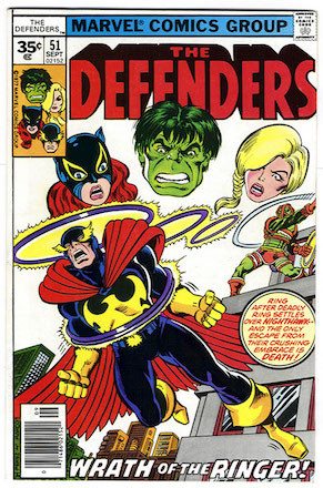 Defenders #51 35 Cent Price Variant
